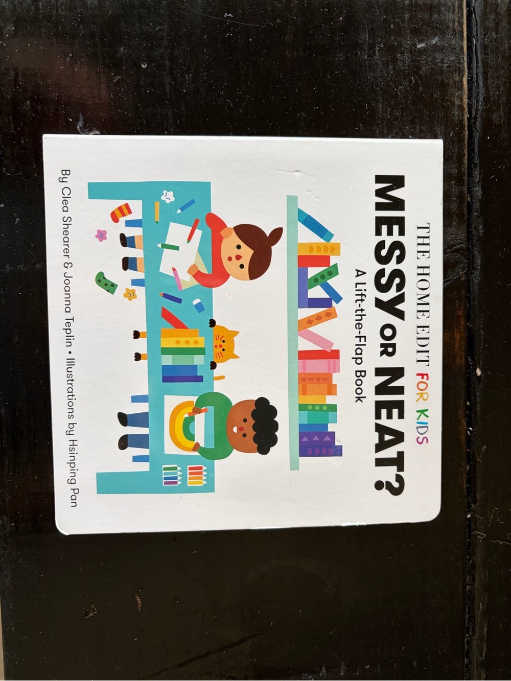 NWT The Home Edit For Kids: Messy or Neat? Organization colorblock GREAT GIFT